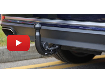 Start the video and discover how easy it is to assemble a retractable towbar.